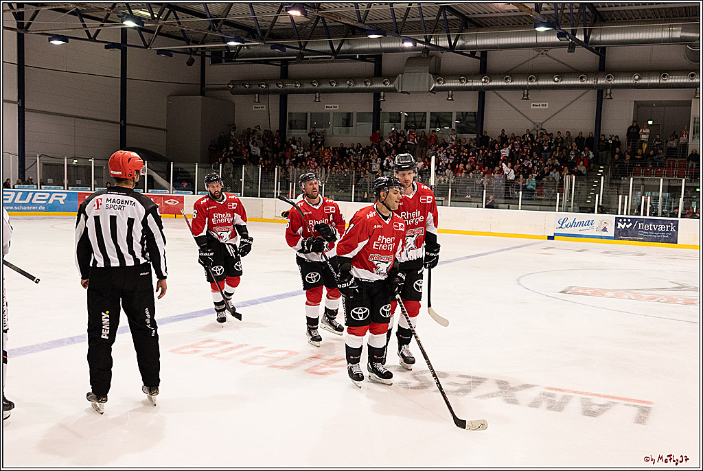 PENNY DEL 1. Testspiel Koelner Haie - Loewen Frankfurt; Koeln, 27.08.2023